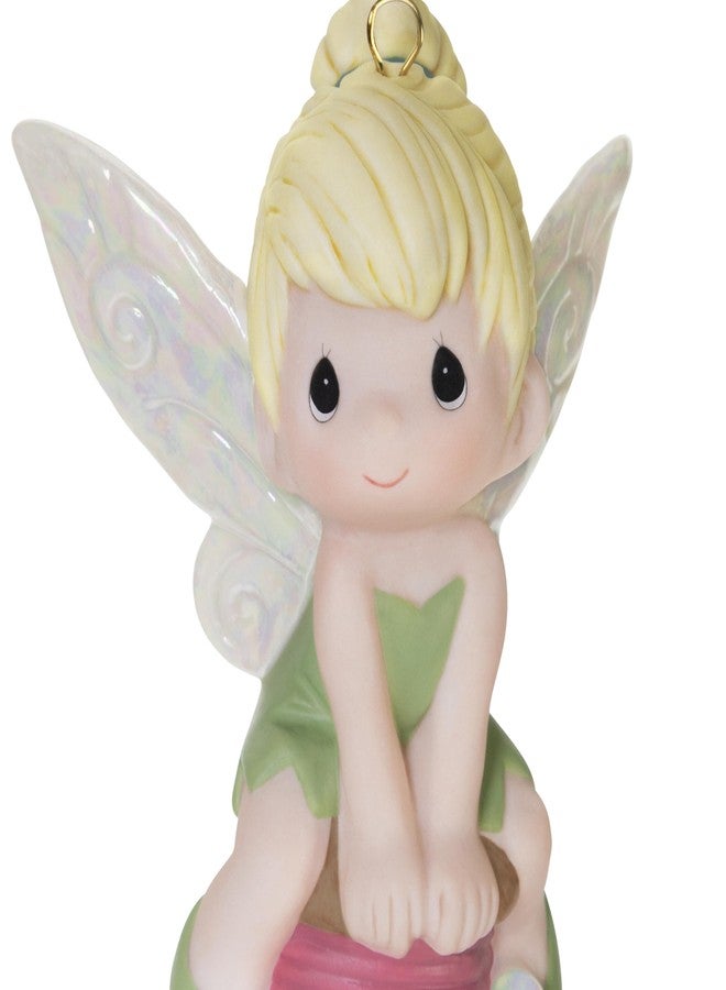 Hallmark Keepsake Christmas Ornament 2025, Disney Precious Moments Tinker Bell, Porcelain, Gifts for Disney Fans - Image 5
