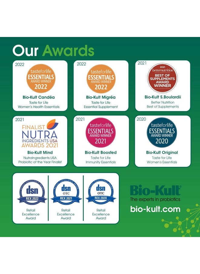 Bio-Kult - Mind Probiotic Bacillus Subtilis Pxn 21 Targets Cognitive Function With Zinc Citrate 60 Count - Image 1