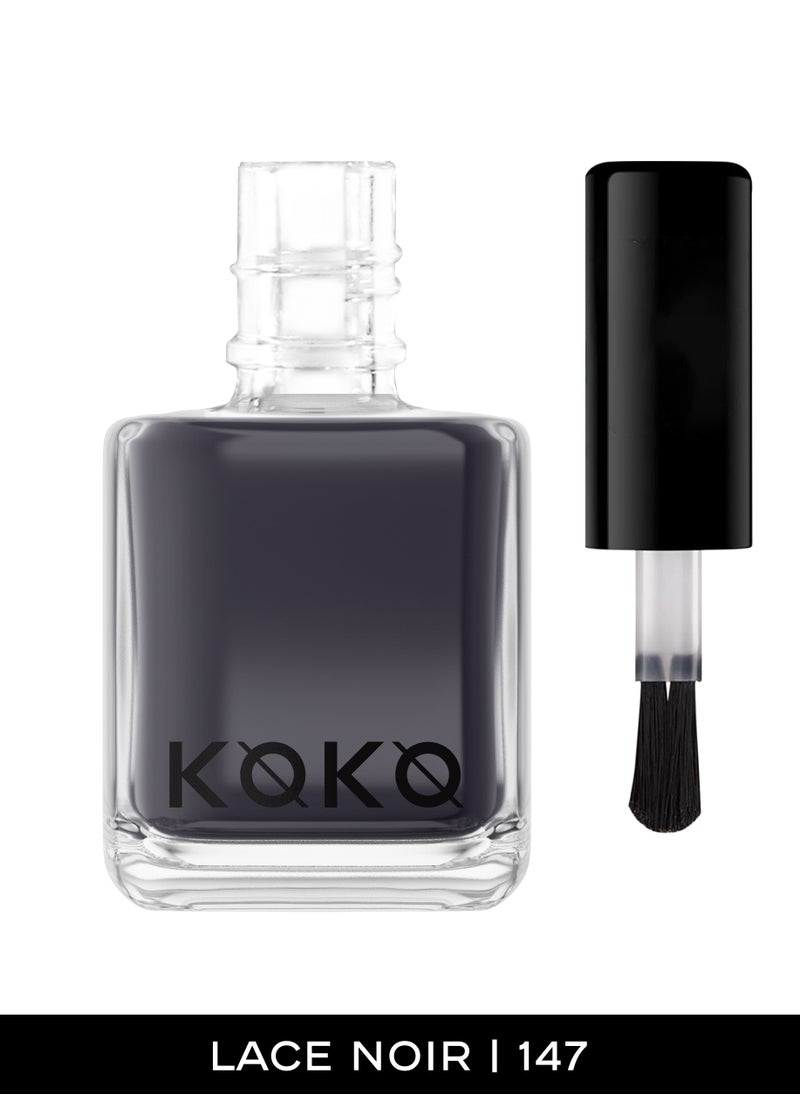 KOKO GLOSSY NAIL POLISH LACE NOIR  - Image 2