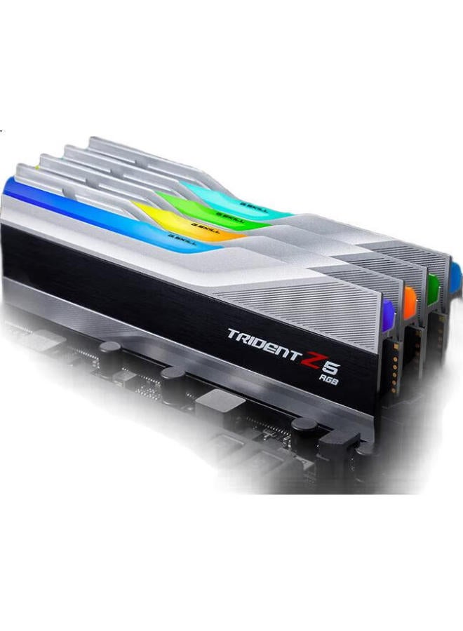 G.Skill G.Skill Trident Z Rgb Ddr5 6000Mhz 32Gb (16Gbx2) Desktop Memory Kit - Technology Silver - Image 1