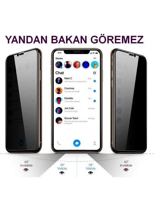 EPRO Samsung Galaxy A50 Full Covering 5D Ghost Privacy Glass  - Image 2