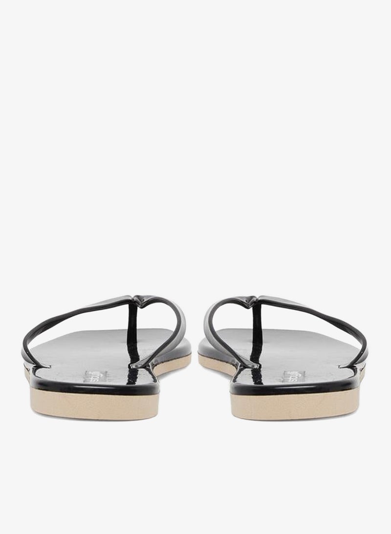 ستايلي شبشب سادة سوداء - Image 4