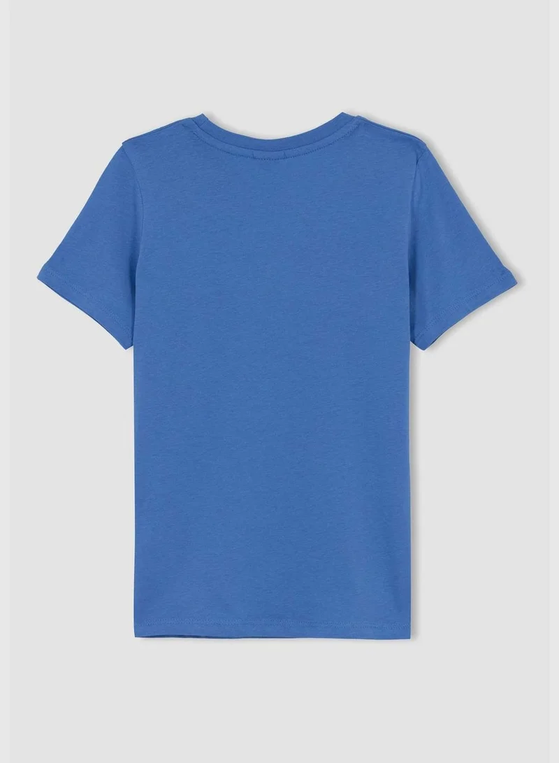 DeFacto Boy Crew Neck Knitted Short Sleeve T-Shirt