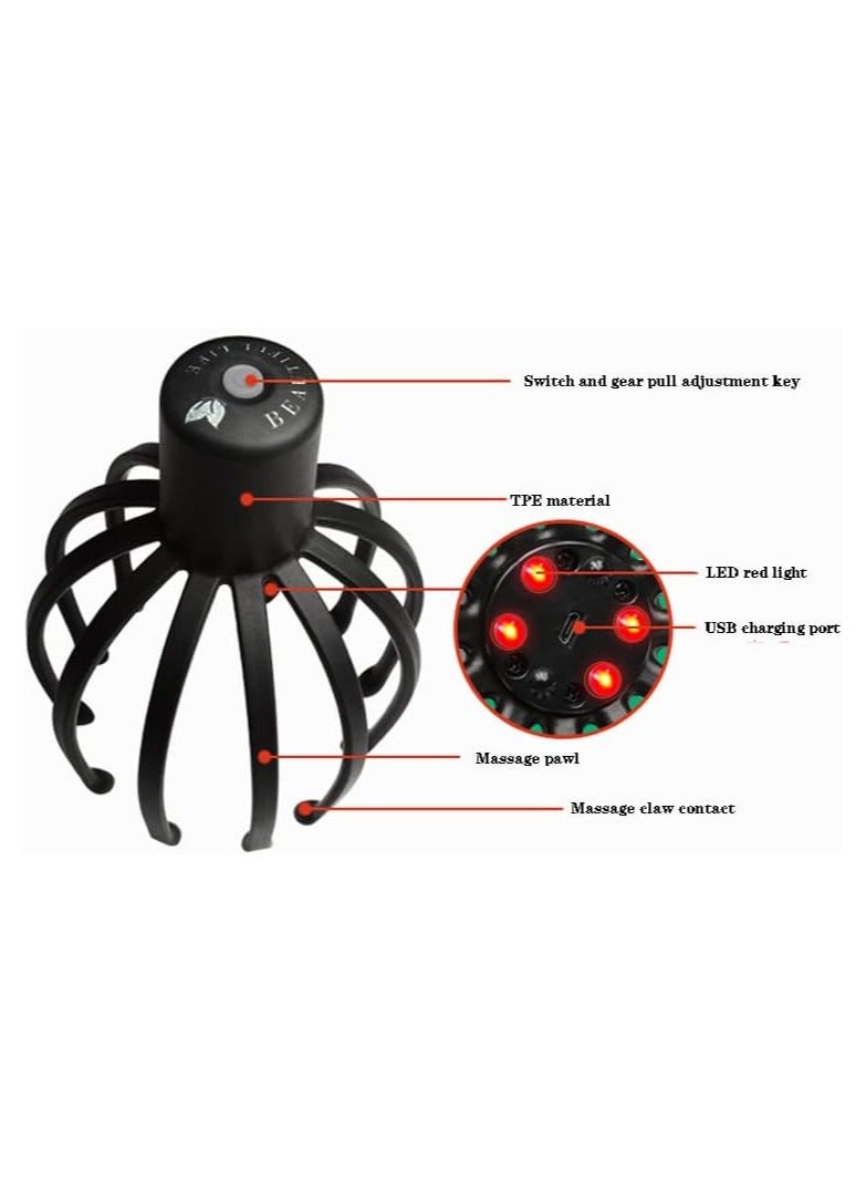 general Claw Scalp Massager Stress Relief Therapeutic Head Scratcher Relief Hair Stimulation Head Massager - Image 2