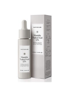 NATURIUM Aturium Mandelic Topical Acid 12% Plus Niacinamide & Natural Fruit Acids Antiaging & Brightening Skin Treatment 1.0 Oz  - Image 1