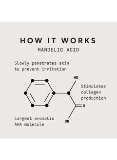 NATURIUM Aturium Mandelic Topical Acid 12% Plus Niacinamide & Natural Fruit Acids Antiaging & Brightening Skin Treatment 1.0 Oz  - Image 3