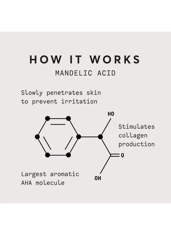 NATURIUM Aturium Mandelic Topical Acid 12% Plus Niacinamide & Natural Fruit Acids Antiaging & Brightening Skin Treatment 1.0 Oz  - Image 3