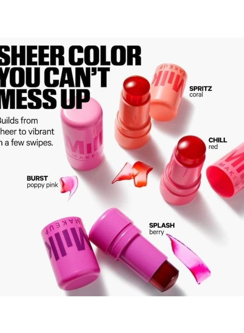 Milk Makeup Blush Jelly Tint - Spritz Coral Orange 5g - Image 2