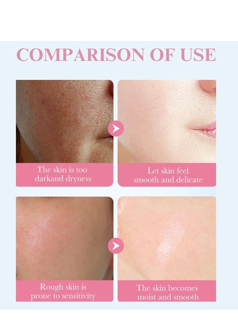SADOER Collagen Sakura Korean Face Masks Skincare, Collagen Face Mask, Moisturize Facial Mask Hydrating Face Mask, Sheet Mask, Skin Repair Face Sheet Mask, Deep Moisturizing & Repairin 10 PCS - Image 5
