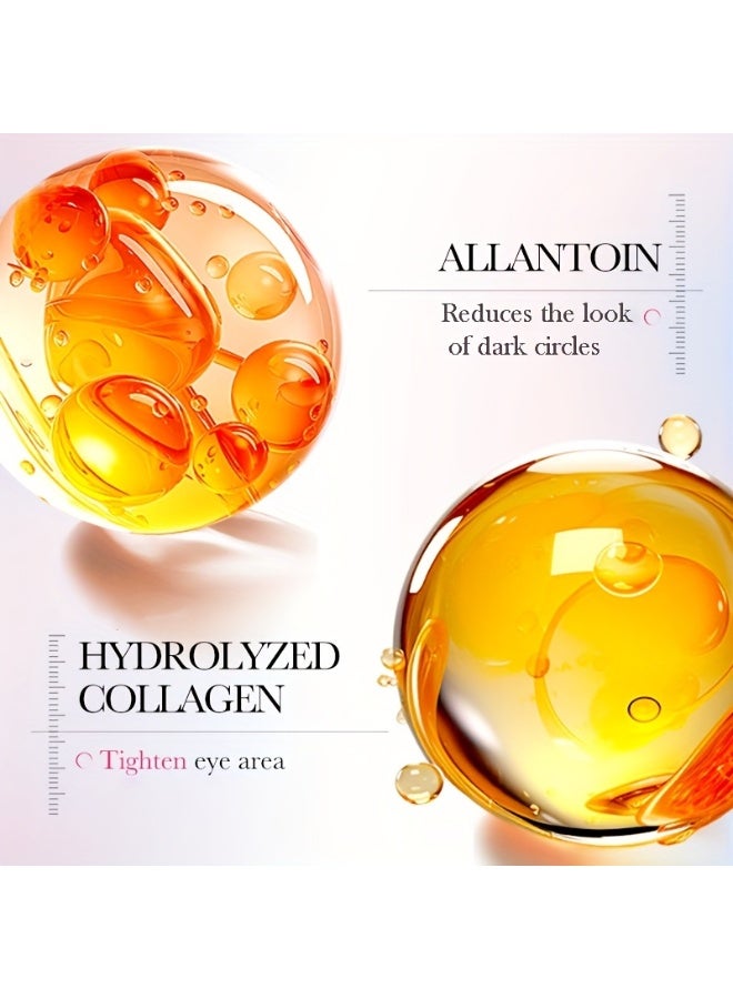 BIOAQUA 80pcs Niacinamide Collagen Glossy Moisturizing Eye Mask Anti Dark Circle Whitening Anti Wrinkle Moisturizing Anti Aging Eye Patches Hydrating Under Eye Gel Patches for Puffy Eyes - Image 5