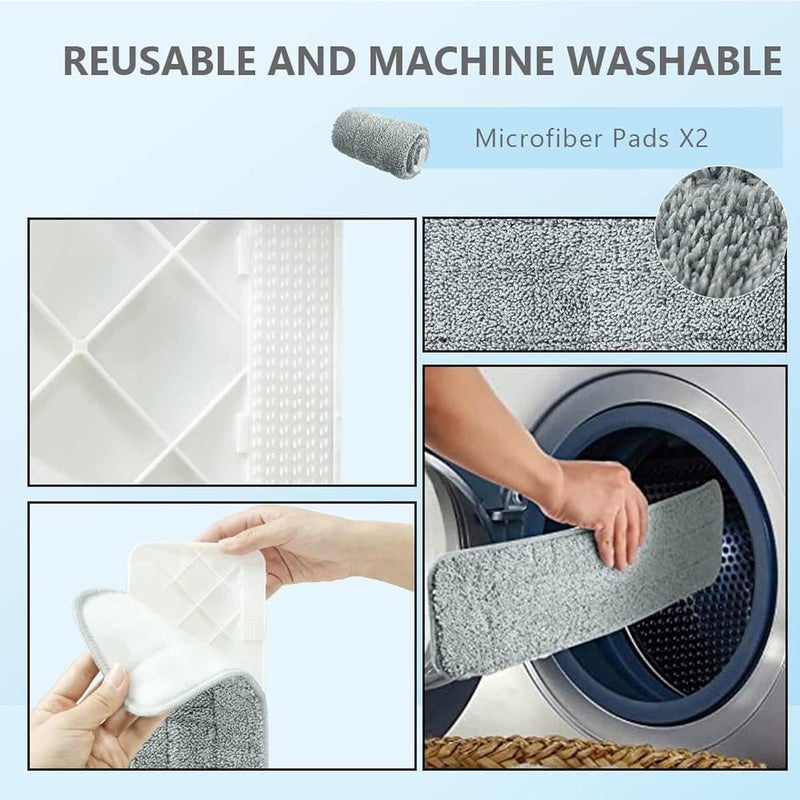 sulfar Cleaning Mop with 350ml Refillable Water Tank - Image 5