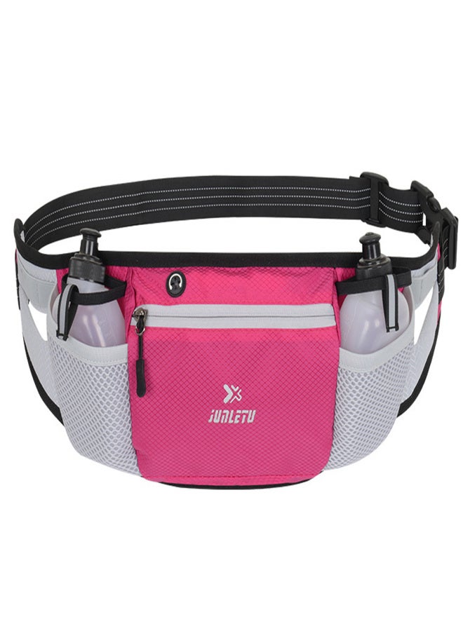 JUNLETU Running Belt Waist Pack Water Resistant Breathable Runners Belt Water Bottle Fanny Pack - Image 1