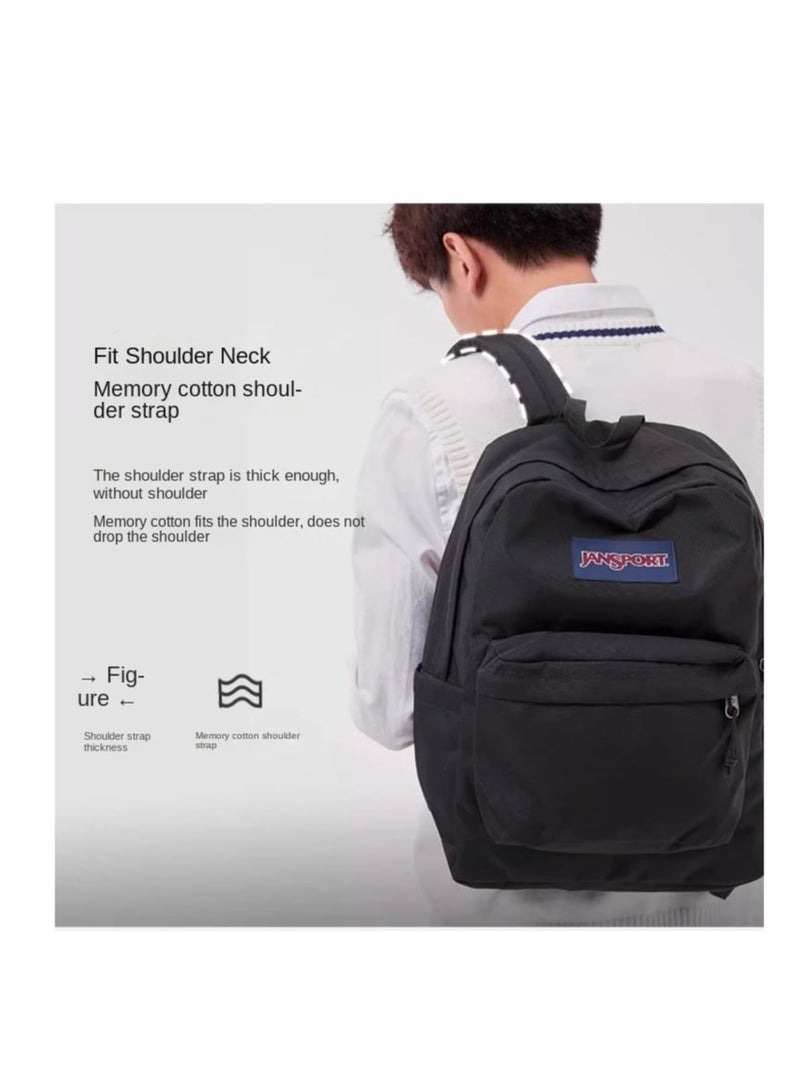 JANSPORT Superbreak Solid Backpack Black - Image 2