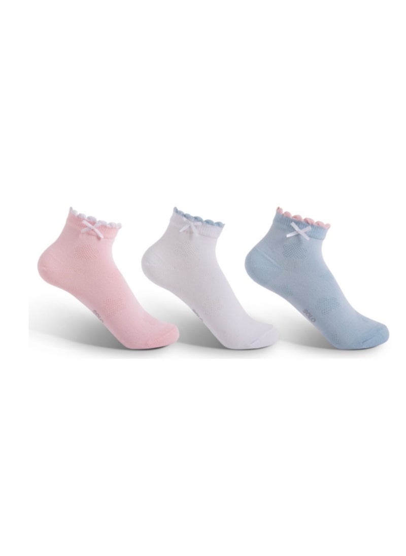 Solo - Kids Girl Sneaker Designed Pack 3 - Image 1