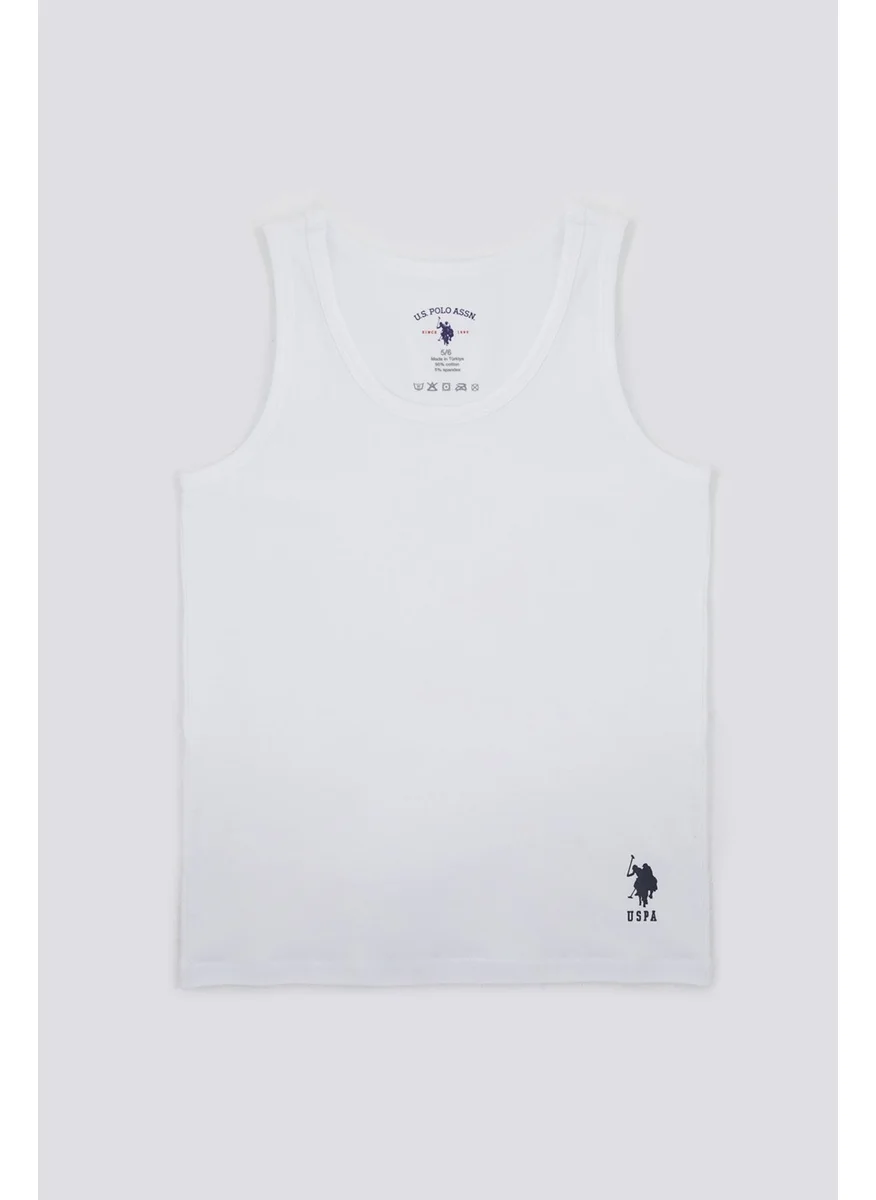U.S. Polo Assn. Base. Polo Assn Solid Color Navy Blue Boys' 2-Piece Undershirt