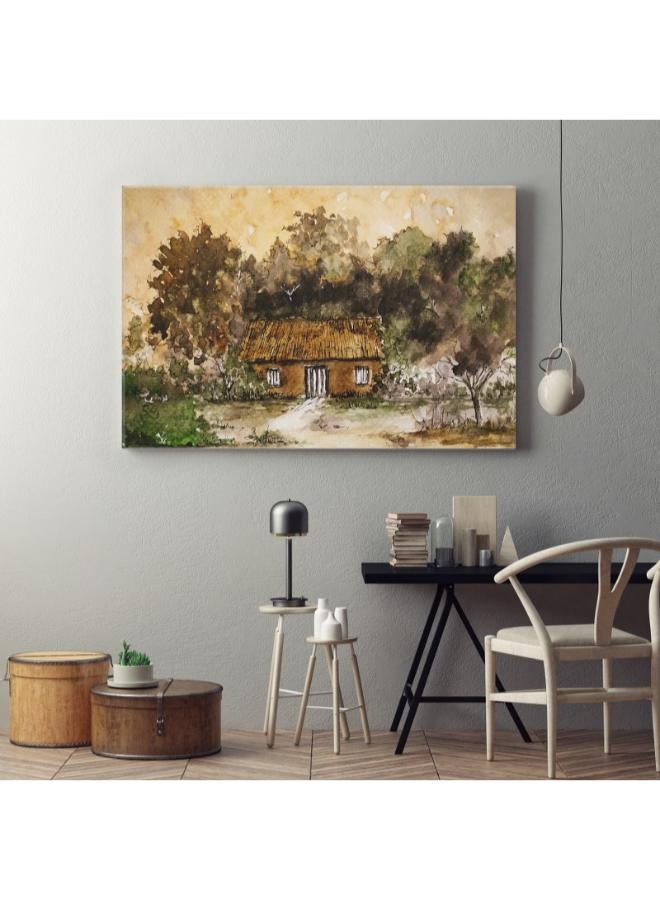 Home Gallery Cabin In The Woods Wall Art Printed Canvas wall art - Image 4