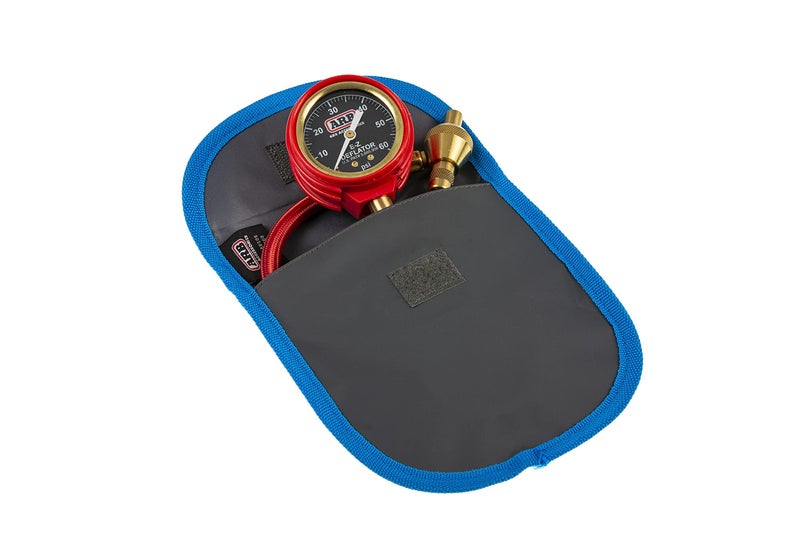 ARB ARB505 Deflator Kit 10-60 PSI Tire Pressure Gauge Rapid Air Down Offroad Kit With Recovery Gear Pouch (PSI) - Image 3
