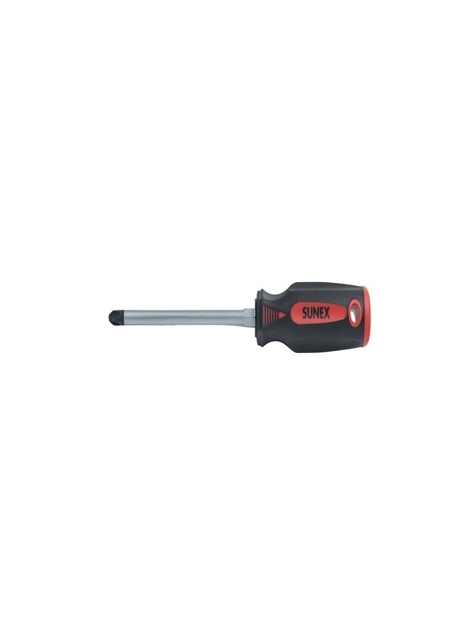 Sunex Tools Sunex 11P3X6H Phillips Screwdriver #3 x 6" with Bolster - Image 1
