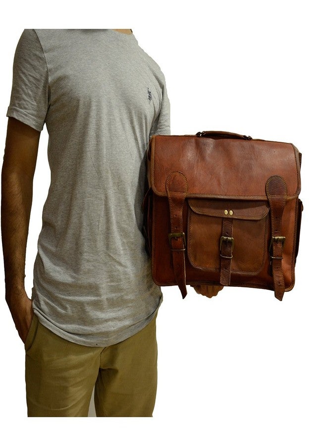 Madosh Photography Camera Lens Case Handmade Bag Genuine Leather Briefcase Men's Laptop Bag - Image 4