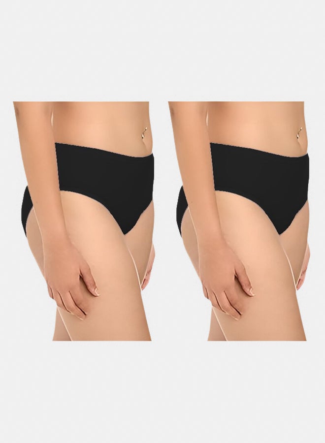 Dahab Cotton Set Of 2 Pieces Basic Brief For Women - Image 1