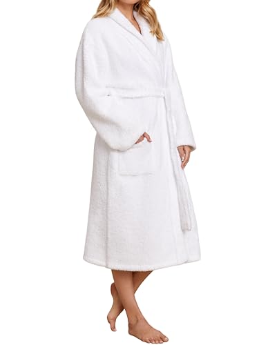 Barefoot Dreams CozyChic Robe White, 1 - Image 3