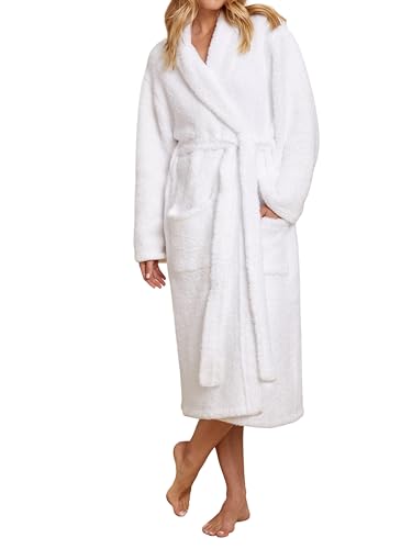 Barefoot Dreams CozyChic Robe White, 1 - Image 2