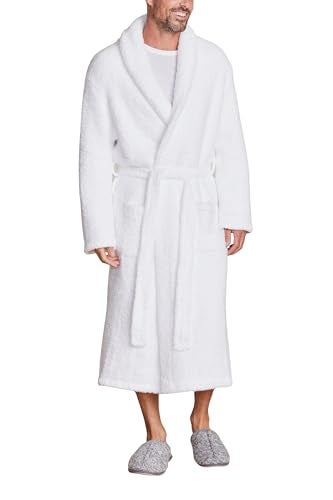 Barefoot Dreams CozyChic Robe White, 1 - Image 1