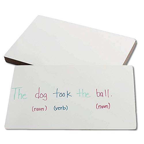 hand2mind Double-Sided Centimeter Grid White Boards for Students, Grid Board for Graphing, Dry Erase Boards, Portable Whiteboard, School Supplies, Classroom Supplies (Pack of 10) - Image 3