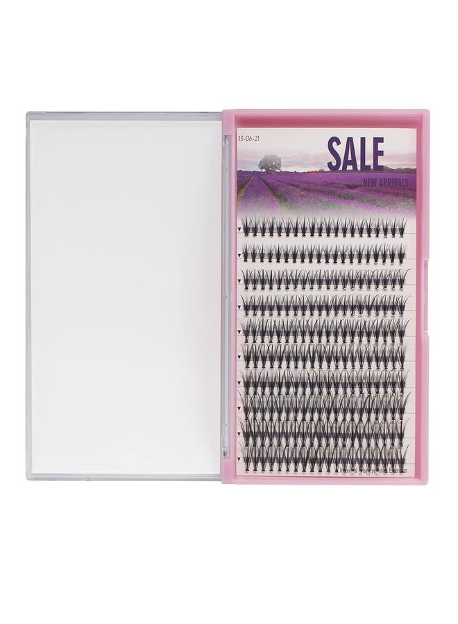 Vayator 8-10-12-14mm Mixed,10-12-14-16mm Mixed,12-14-16-18mm Mixed To Choose 20D 200 Clusters D Curl Professional Makeup False Eyelashes Individual Extensions Cluster Eyelashes Natural Soft Grafting Fake False Eyelashes (8-10-12-14-16mm Mixed) - Image 4