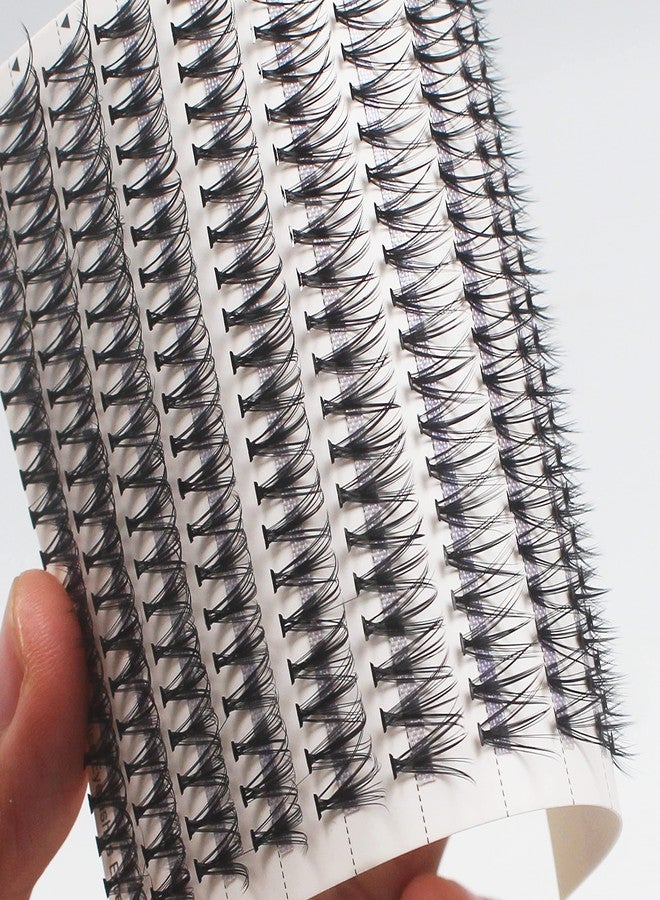 Vayator 8-10-12-14mm Mixed,10-12-14-16mm Mixed,12-14-16-18mm Mixed To Choose 20D 200 Clusters D Curl Professional Makeup False Eyelashes Individual Extensions Cluster Eyelashes Natural Soft Grafting Fake False Eyelashes (8-10-12-14-16mm Mixed) - Image 3