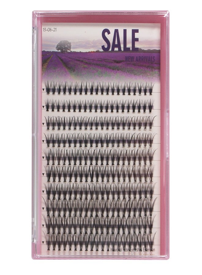 Vayator 8-10-12-14mm Mixed,10-12-14-16mm Mixed,12-14-16-18mm Mixed To Choose 20D 200 Clusters D Curl Professional Makeup False Eyelashes Individual Extensions Cluster Eyelashes Natural Soft Grafting Fake False Eyelashes (8-10-12-14-16mm Mixed) - Image 1