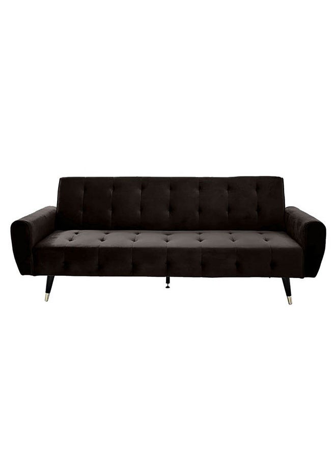 إن - هاوس مونتلا | أريكه سرير 2 في 1 من الكتان 36x179x106 cm- بني غامق  - Image 5