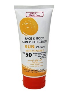 Skin Doctor Face And Body Sun Protection Cream With SPF 50 White 150g 