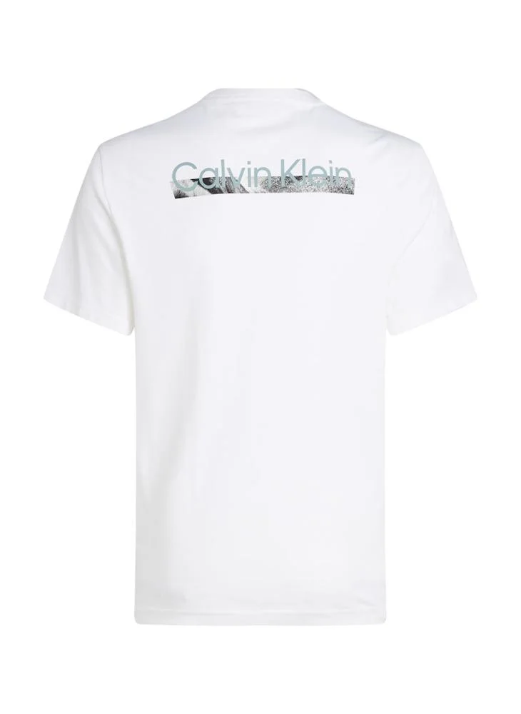 CALVIN KLEIN Logo Crew Neck T-Shirt