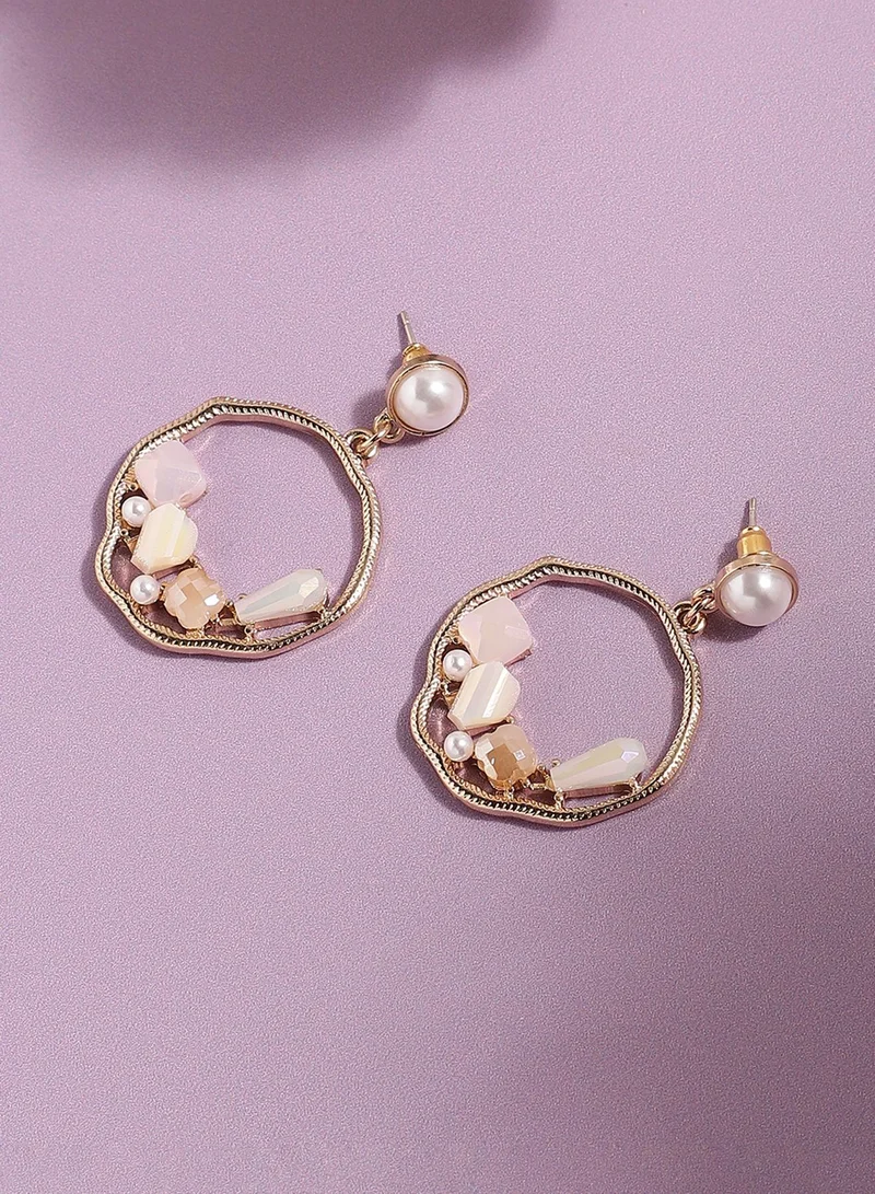 SOHI Casual Artificial Drop Earring Jewellery
