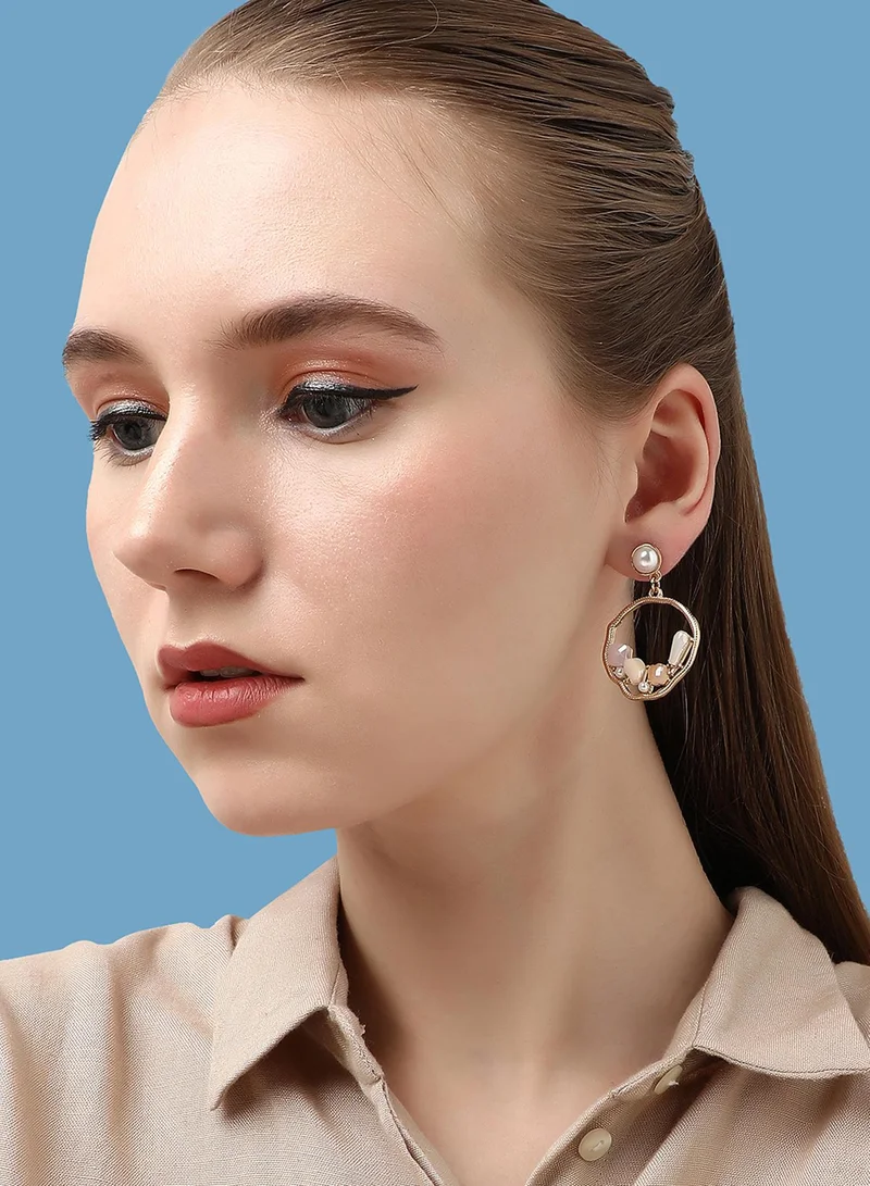SOHI Casual Artificial Drop Earring Jewellery