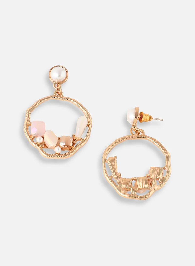 SOHI Casual Artificial Drop Earring Jewellery