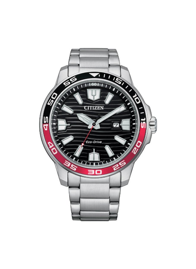 CITIZEN - Men's Analog Round Shape Stainless Steel Wrist Watch AW1527-86E 47 Mm - Image 1