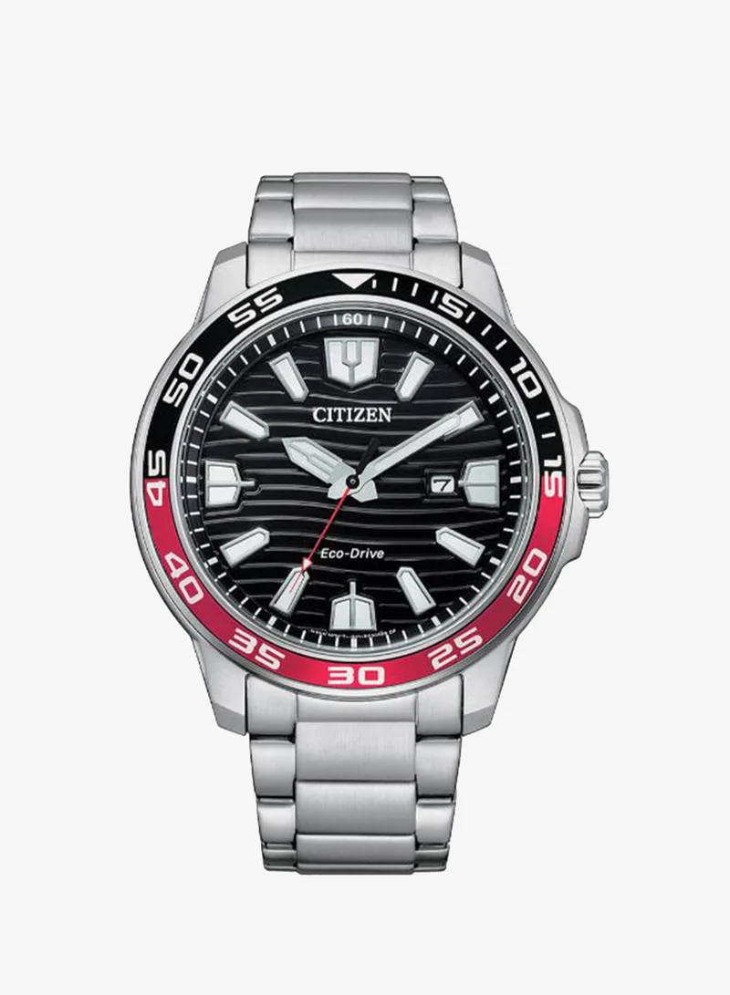 Citizen Men's Stainless Steel Strap ECO-DRIVE  Watch AW1527-86E - 47 mm