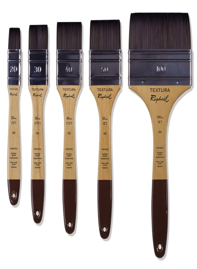 Raphael Textura Flat Acrylic Brush, 30 (1-1/4") - Image 2
