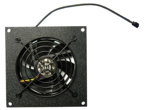 Coolerguys Pre-Set Thermal Controlled Cooling Kits for Cabinets, AV, and Components (Single 92mm, Thermal Plastic) - Image 1