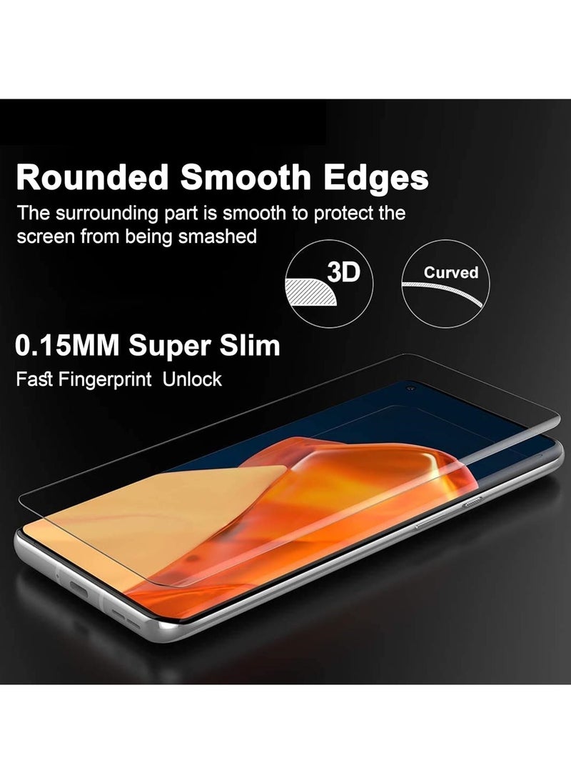 Generic - Tempered Glass for OnePlus 12R 5G UV Screen Protector Full Glue Edge to edge Tempered Glass Fingerprint Compatible Anti Scratch glass for OnePlus 12R 5G - Image 1
