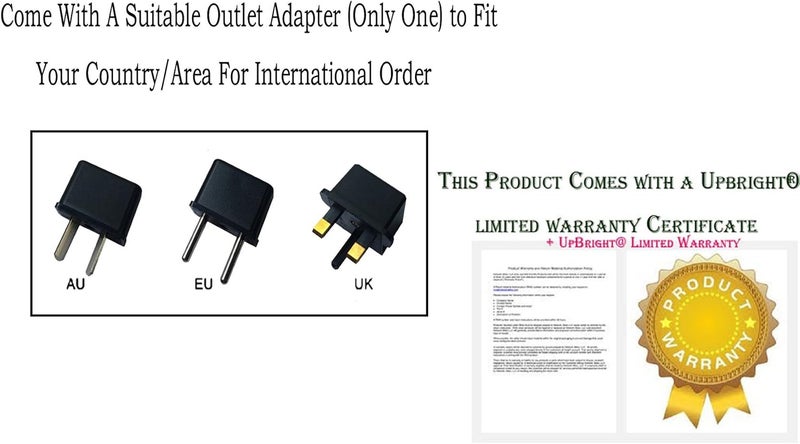 UPBRIGHT 24V AC/DC Adapter Compatible with Hyper HPR350 24 Volt Battery Powered Youth Dirt Bike Ride On Toy Vehicle Electric Motorcycle HPR 350 HYP-350-1000 Rechargeable Power Supply Charger (Barrel) - Image 5