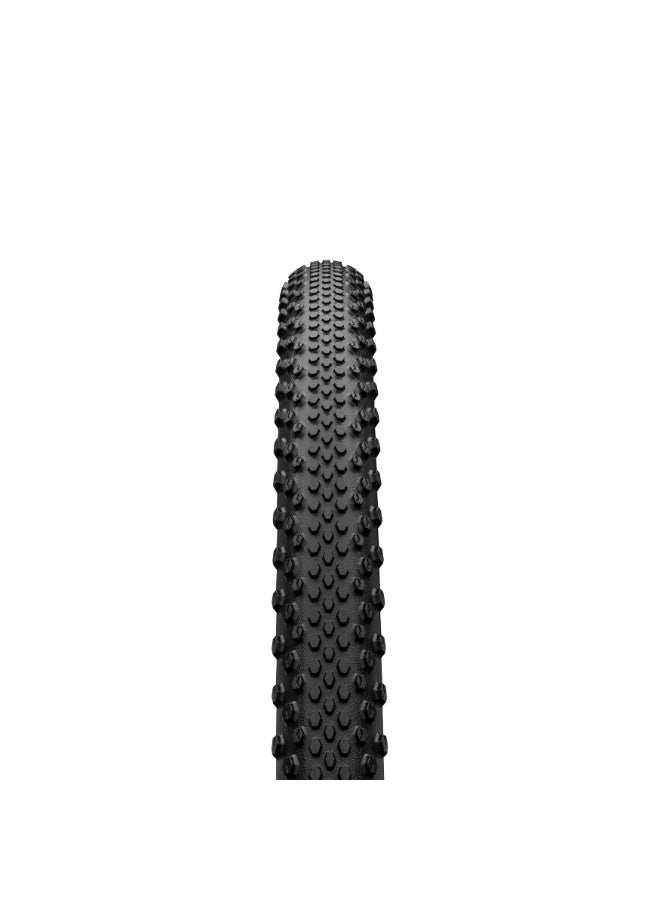 كونتنينتال إطار دراجة جرافل قابل للطي 700×45C مقاس 45-622 جاهز بدون أنبوب مع حماية ShieldWall ومركب PureGrip مقاس 28 بوصة لون أسود - Image 2