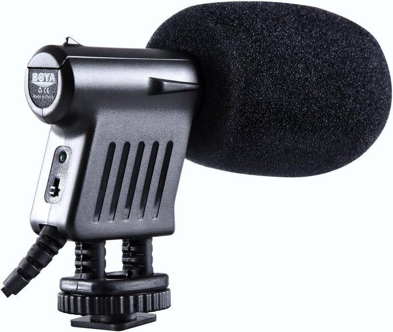 Boya BYVM01 Unidirectional Camera Micrphone for DSLRs Camcorders - Image 1