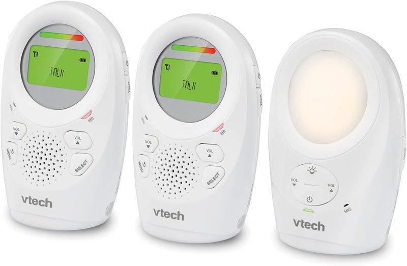 VTech DM1211-2 Enhanced Range Digital Audio Baby Monitor with Night Light, 2 Parent Units - Image 3
