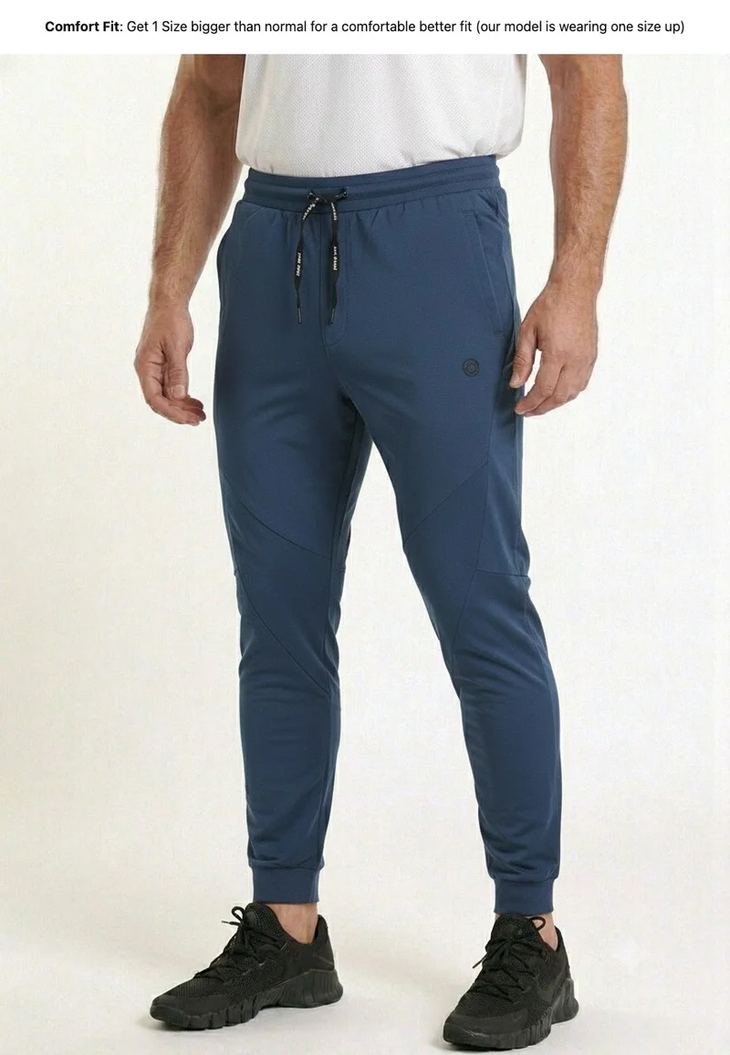 Prima Ace Navy Men's Joggers Lifestyle Navy for Men | Best Price UAE