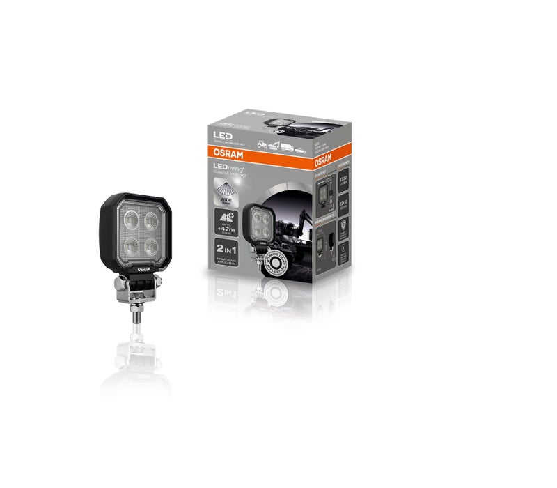 Osram OSRAM LEDriving® Cube WL VX80-WD, LEDWL105-WD, OFF ROAD LED work lights, 1350 lumens, up to 47 m long light beam, 12V/24V, Folding box (1 Lamp)  - Image 1