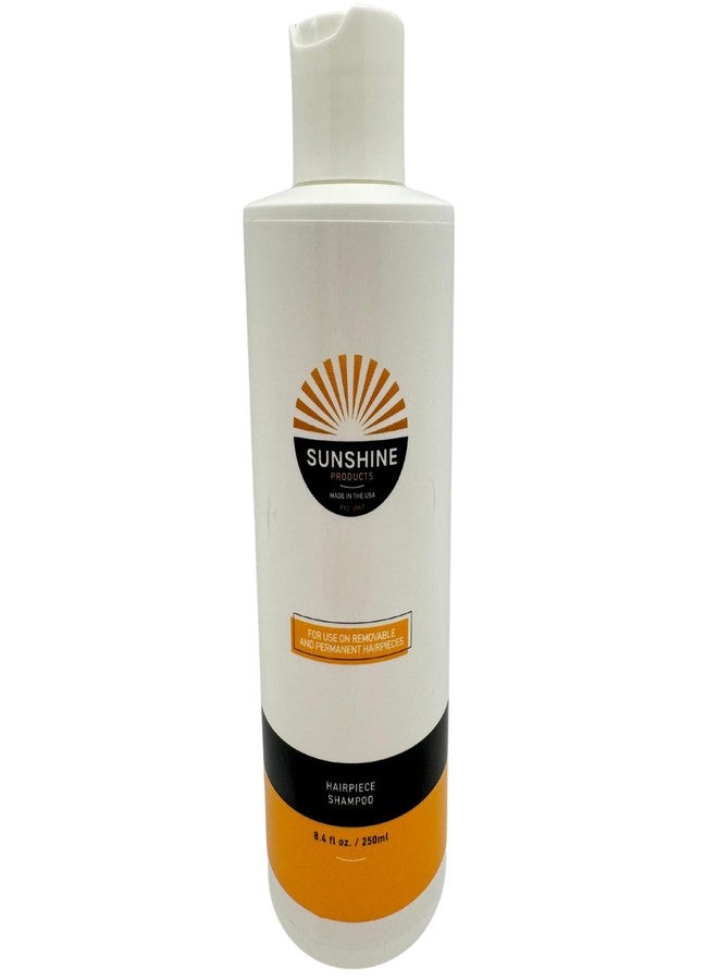 Sunshine Tape Hairpiece Shampoo by Sunshine Products, Hydration Shampoo for Wigs, Toupees, Hair Systems (8.4oz) - Image 1