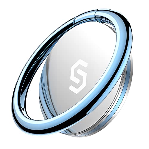 Syncwire Cell Phone Ring Holder Stand 360 Rotation Finger Ring Kickstand Polished Metal Phone Grip Compatible with iPhone Samsung LG Sony - Image 1